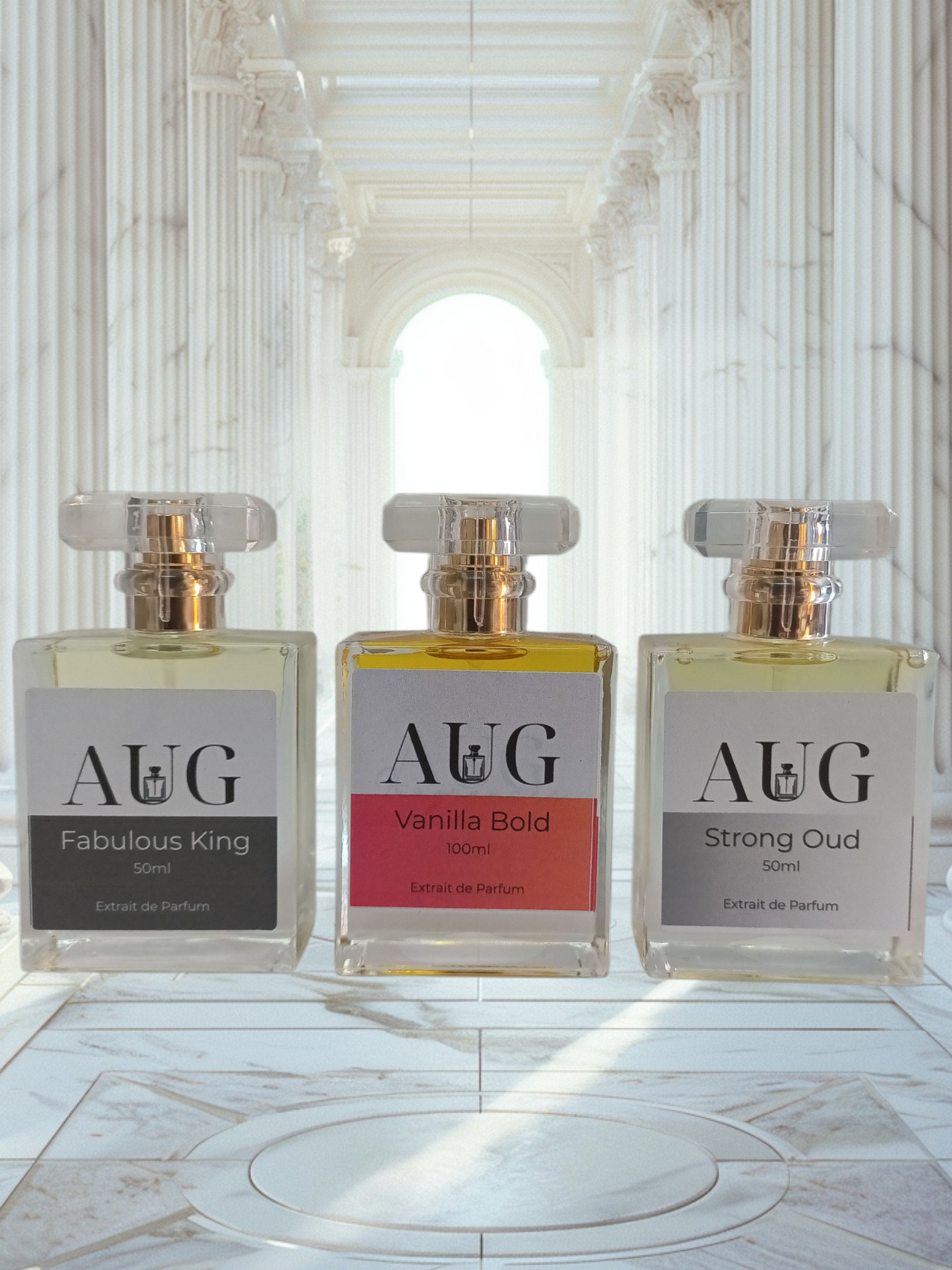TF Lovers Special Set. Fabulous King inspired by Fucking Fabulous, Vanilla Bold inspired by Tobacco Vanilla & Strong Oud inspired by Oud wood 50ml each