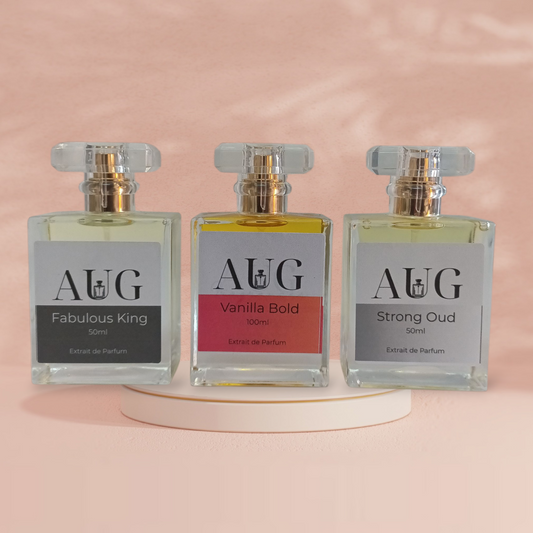 TF Lovers Special Set. Fabulous King inspired by Fucking Fabulous, Vanilla Bold inspired by Tobacco Vanilla & Strong Oud inspired by Oud wood 50ml each
