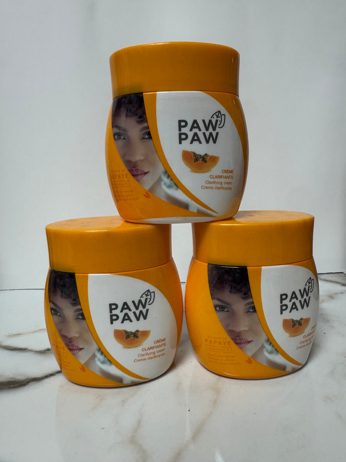 Paw paw 3pcs set 300ml face and body clarifying lotion