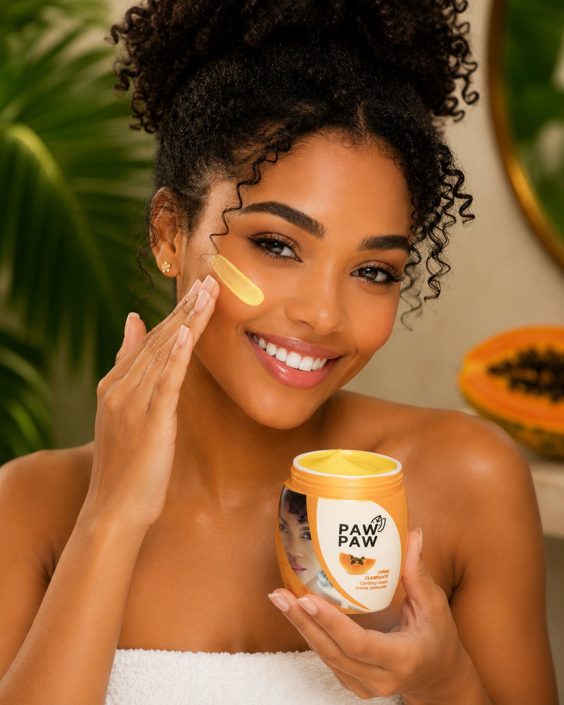 Paw paw 3pcs set 300ml face and body clarifying lotion