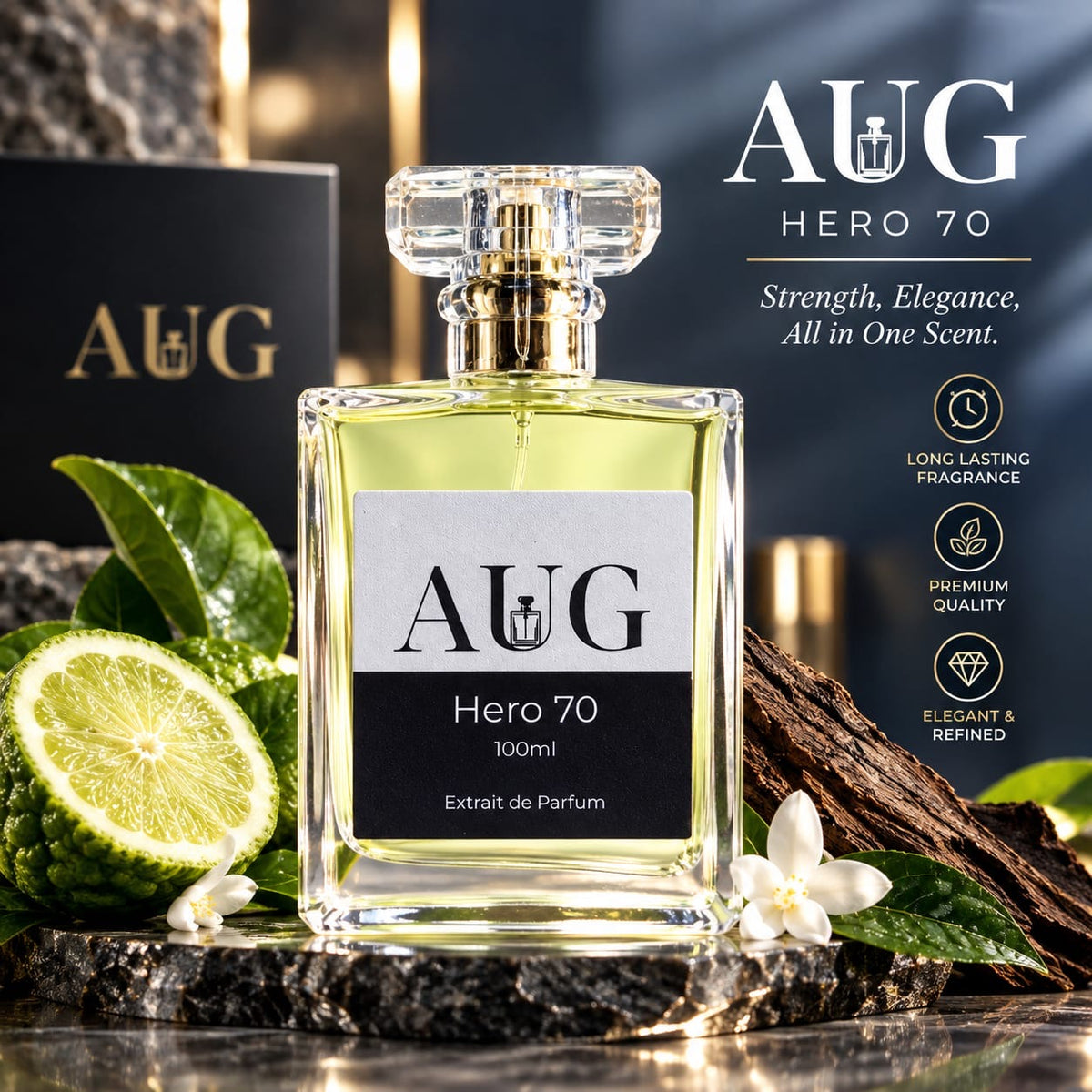 Hero 70. Extrait De Parfum 50ml inspired by Aventus