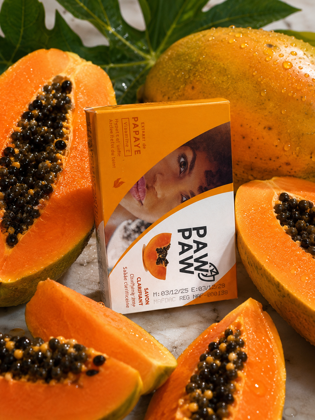 Paw Paw soap 180g 3pcs set