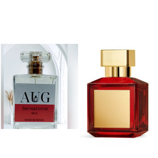 Sensational  Extrait de Parfum/Perfume Extract 50ml inspired by Baccarat Rouge 540.