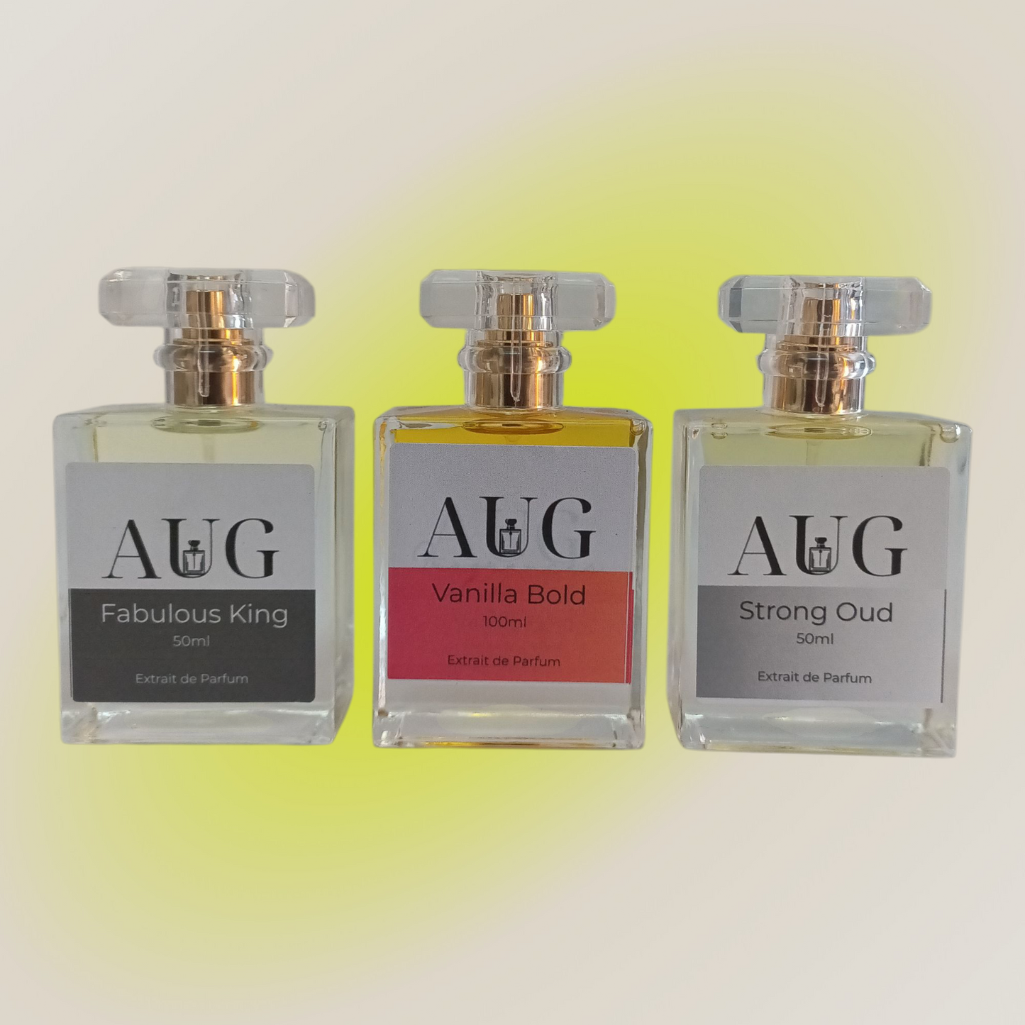 TF Lovers Special Set. Fabulous King inspired by Fucking Fabulous, Vanilla Bold inspired by Tobacco Vanilla & Strong Oud inspired by Oud wood 50ml each